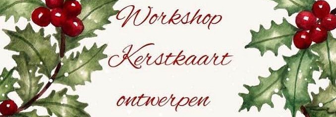 Workshop Kerstkaart ontwerpen